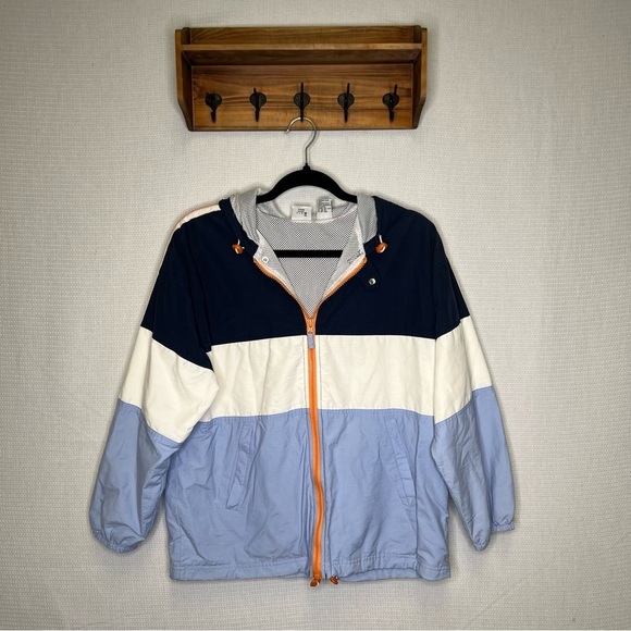Kitestring | 12/14 Windbreaker Kids Youth Jacket Color‎ Block - Picture 1 of 7